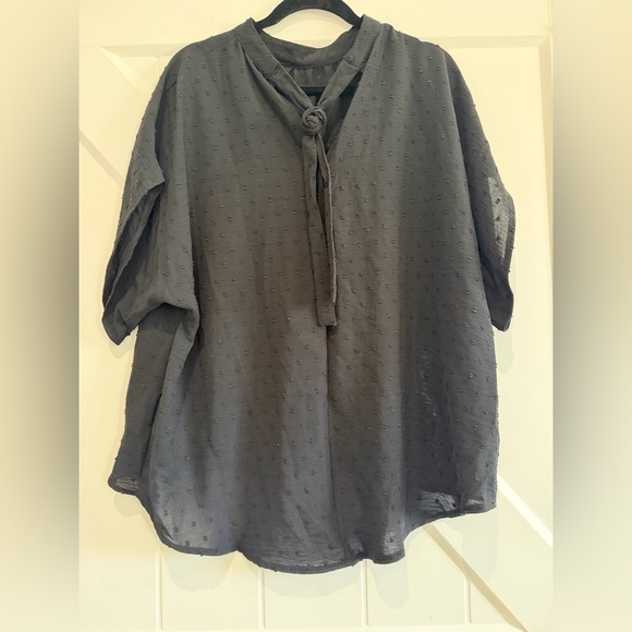 SHEIN Tops - SHEIN Elegant Black Women's Top
